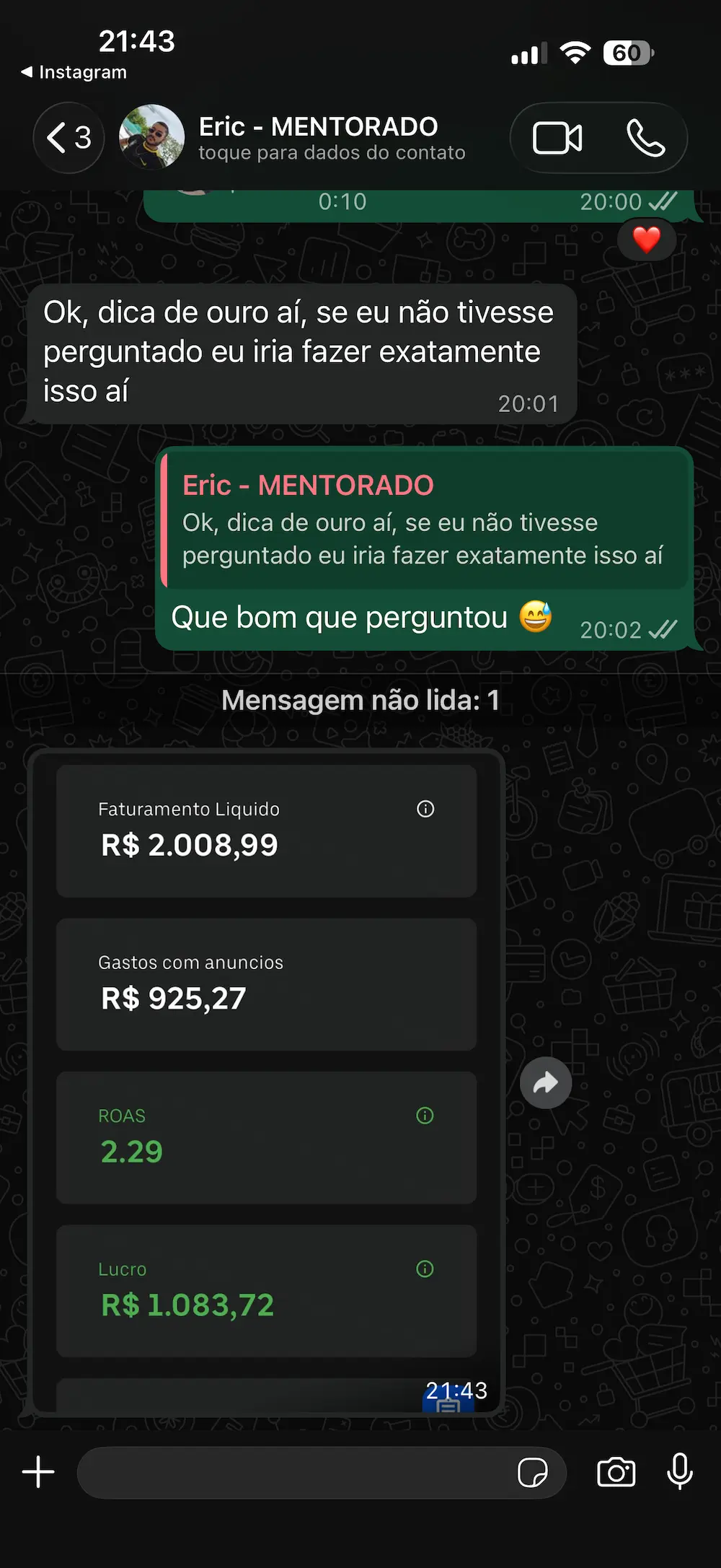 Print de depoimento 05